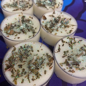 Peppermint Enchanted Tea Lights-Reiki Infused-Gently Scented