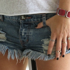 Red Leather Bracelet, Red and Leather Jewelry