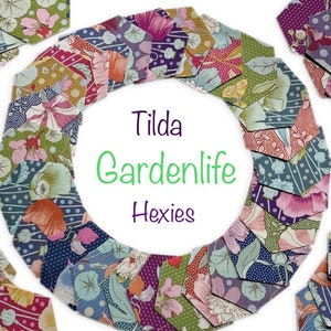Tilda - Gardenlife Fabric Roll 40 pcs 7072649006739 - Quilt in a Day /  Quilting Fabric