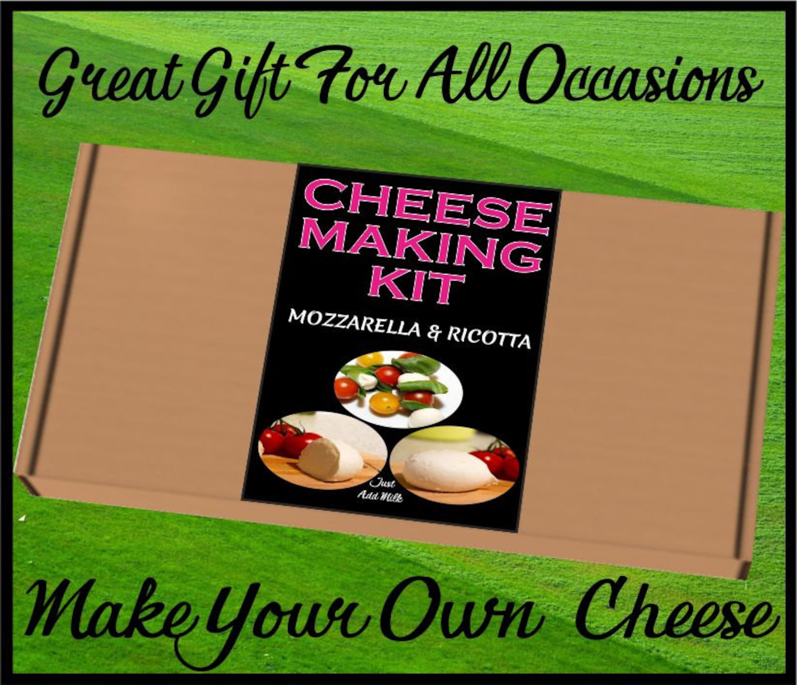 2 X Cheese Making KIT Mozzarella and Ricotta Great Gift Present Contains Vegetarian Etsy