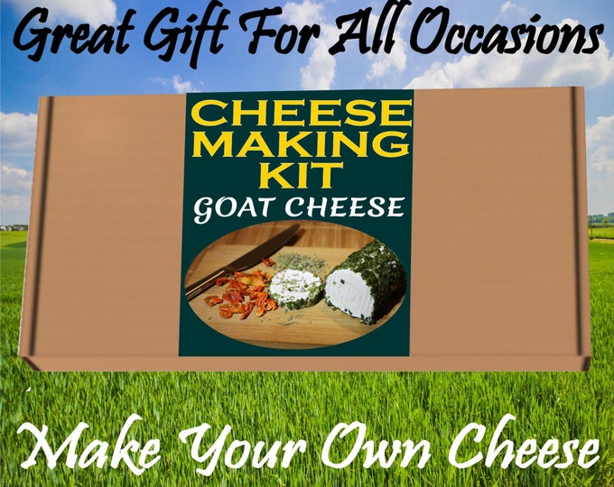 Cheese Making KIT Goat Cheese  Great Gift Present Birthday