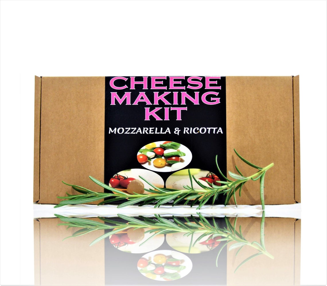 Cheese Making KIT Mozzarella and Ricotta Black Edition Great Gift