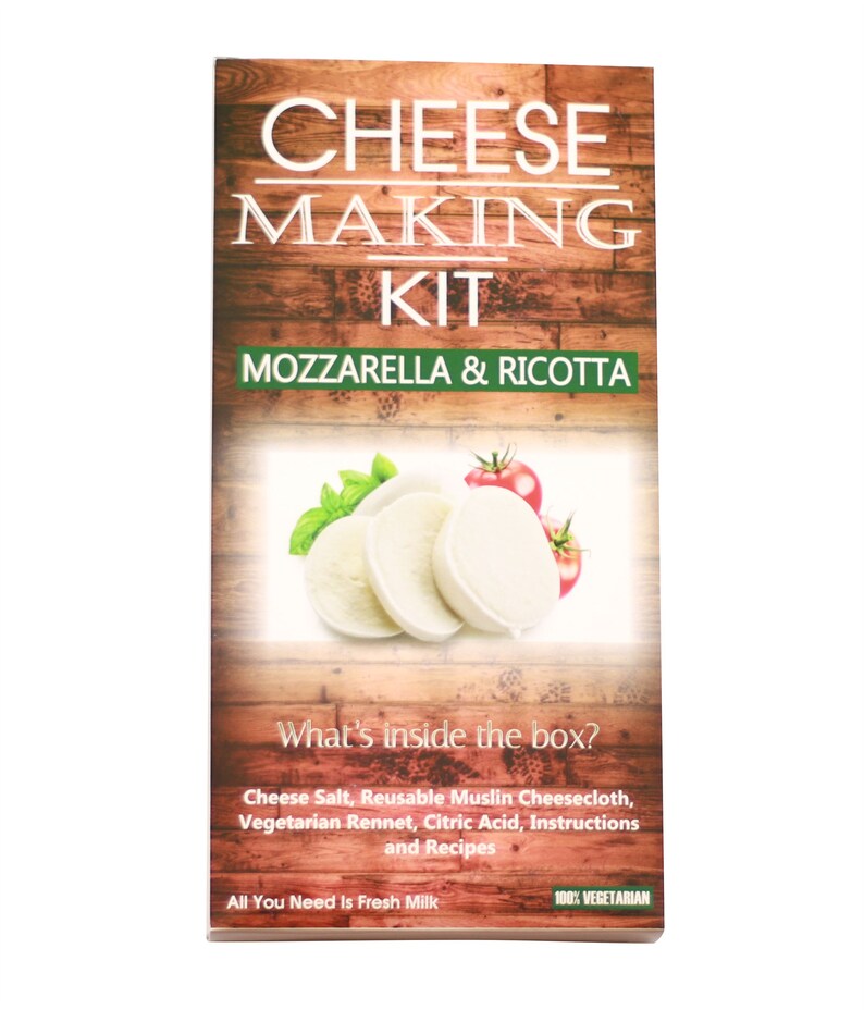 Mozzarella and Ricotta Cheese Making Kit Great Gift Present Etsy