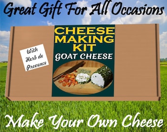 Cheese Making KIT Goat Cheese & Herbs de Provence Great Gift Present Birthday