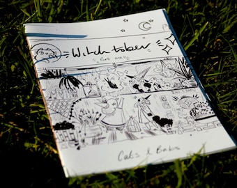 Witchtober Sketchbook  Zine | Handbound Illustration book