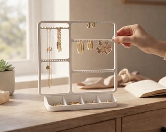 Jewellery Display Stand with Tray