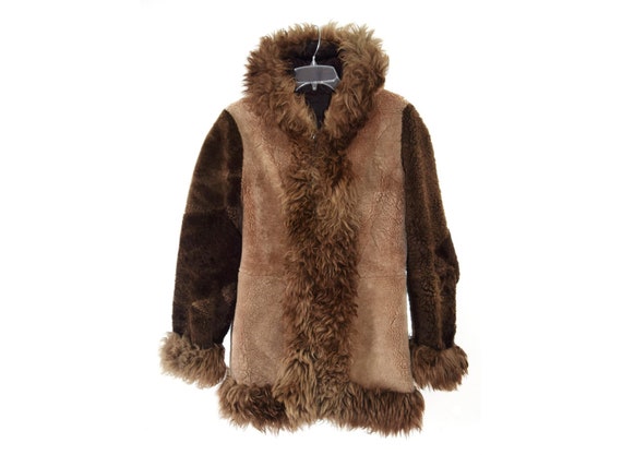 Vintage coat / Fur coat / Women coat / Genuine fur