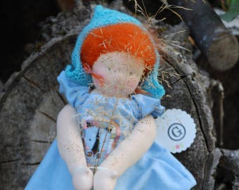 Doll Child Lene By type of/Waldorf doll/Waldorfdoll