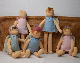 Ange gardien / ange selon le style Waldorf Waldorfdoll