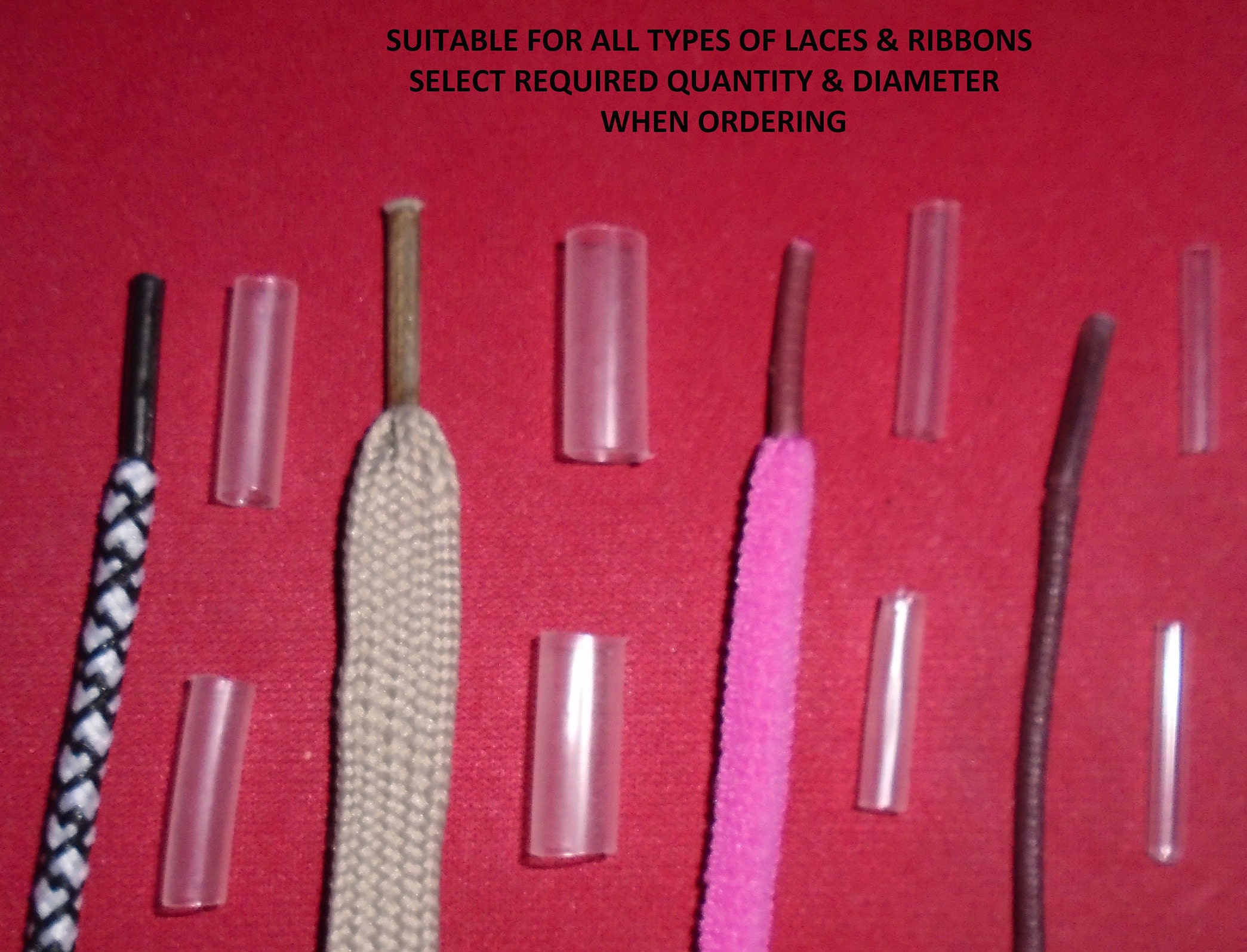 20pcs Metal Shoelace Tips Aglets Replacement Shoe Lace Tips DIY Shoelaces  Materials