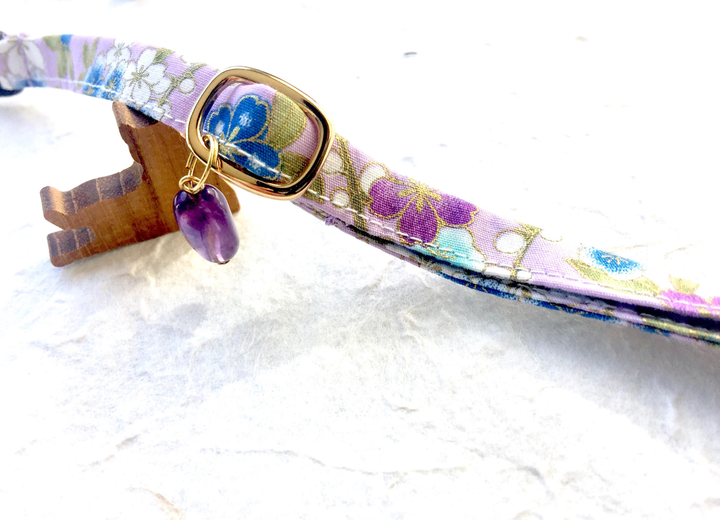 gemstone cat collar
