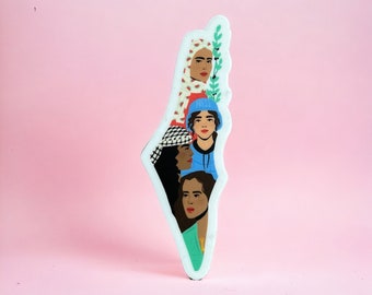 Frauen von Palästina Sticker | 100% der Gewinne gespendet