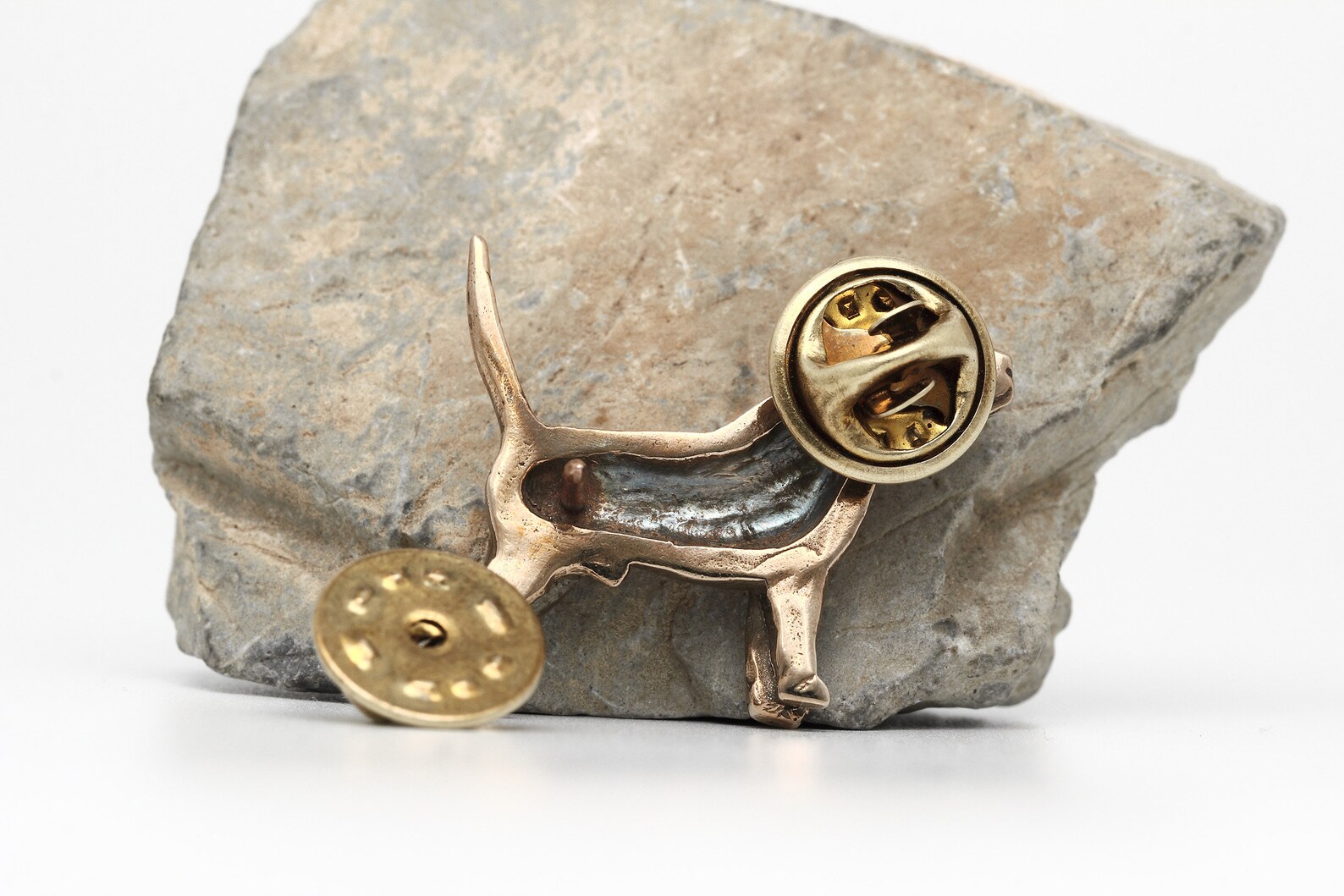 Breeding Pin Vakkancs Beagle (dog Breed) Pin - Sterling Silver or Bronze - Etsy