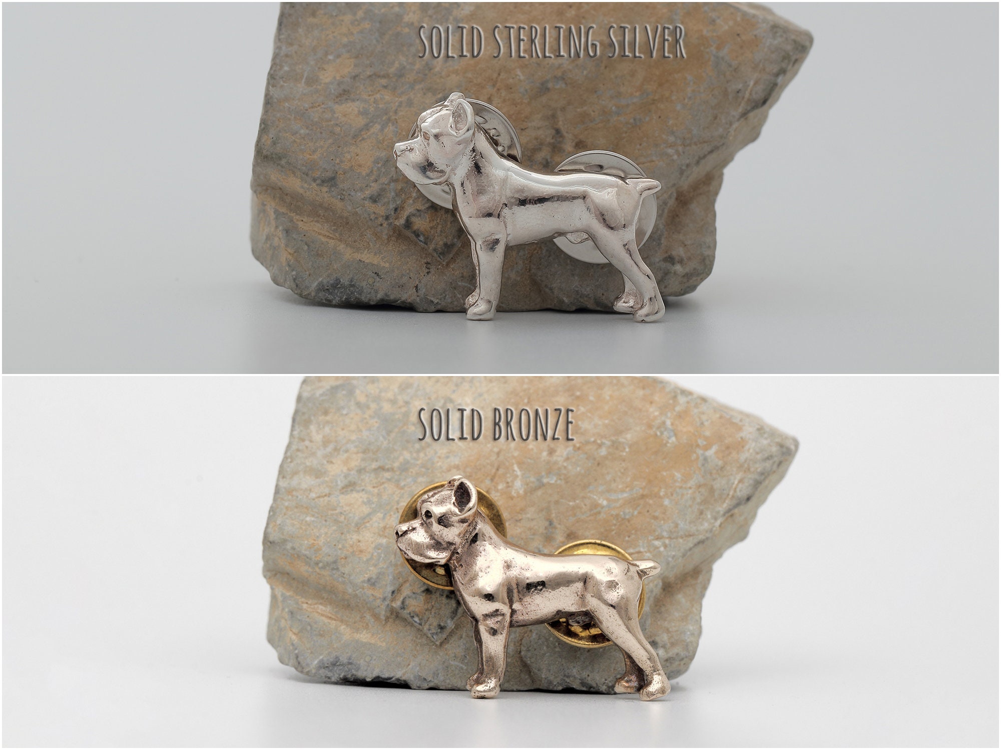 Breeding Pin Vakkancs Cane Corso (dog Breed) Pin - Solid Sterling Silver or Bronze ...