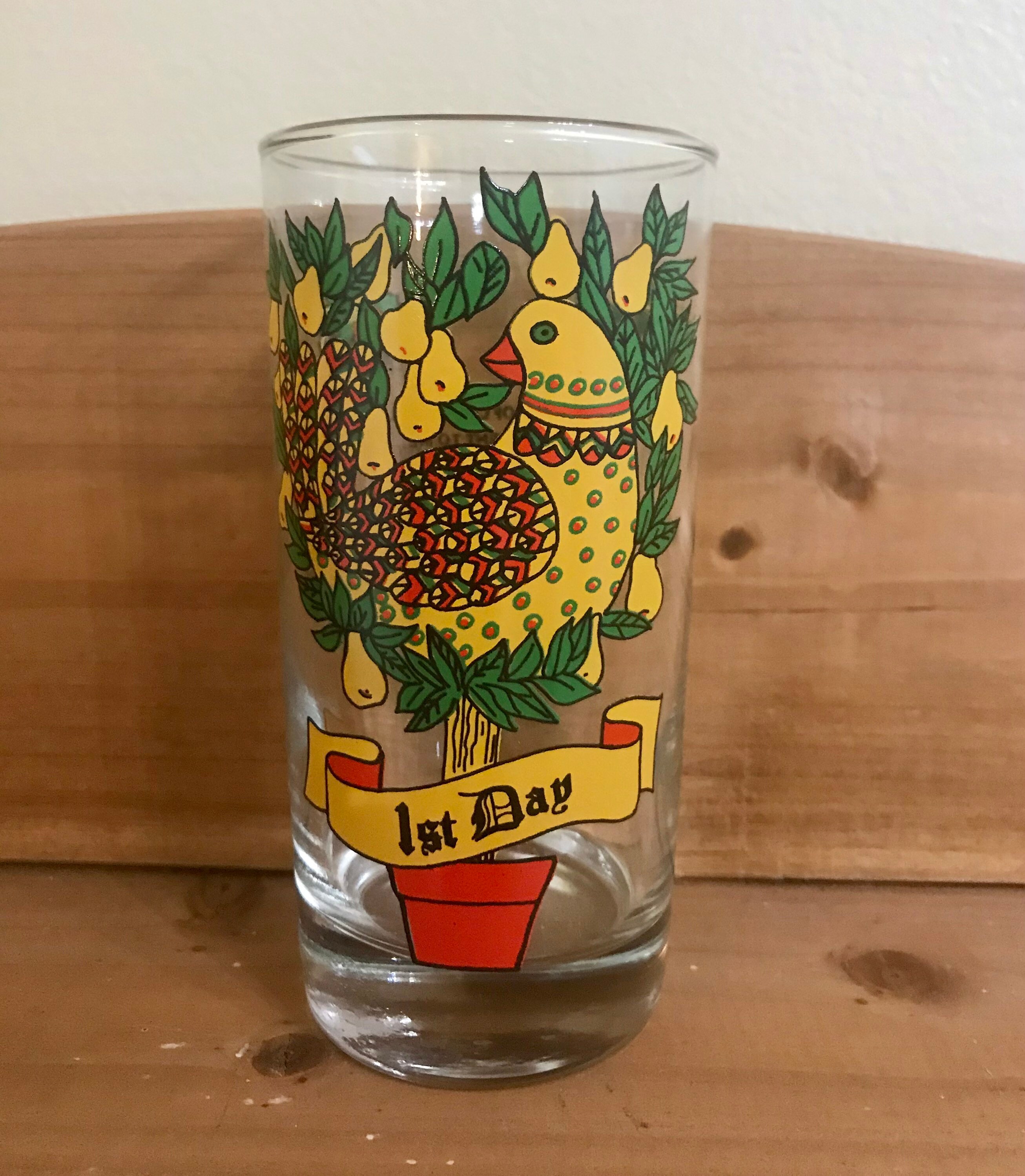 Ancien gobelet en verre 17eme siècle