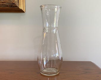 Vintage Good Seasons Textured Glass Salad Dressing Mixer Dispenser (No Lid)