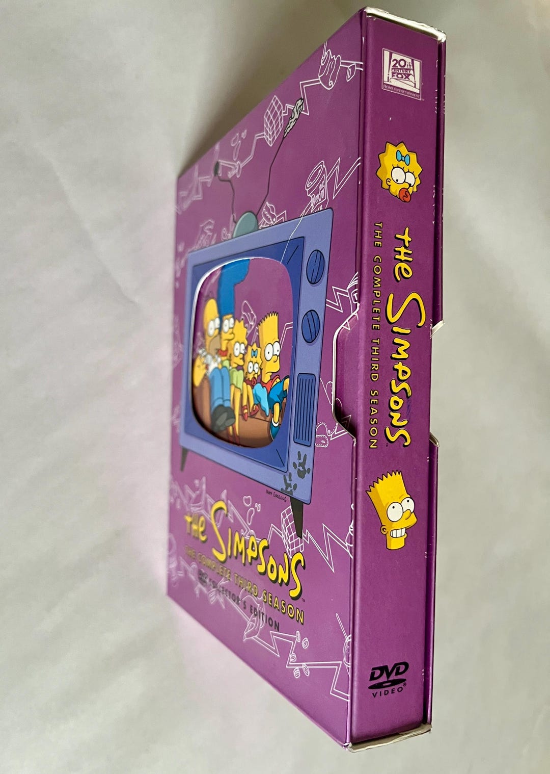 The Simpsons Season 3 DVD Set - Collector's Edition - Etsy