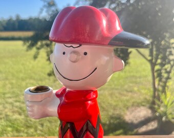 チャーリーブラウンのビンテージキャンドルホルダーPEANUTS ヴィンテージ ホールマーク チャーリー・ブラウン キャンドルホルダー