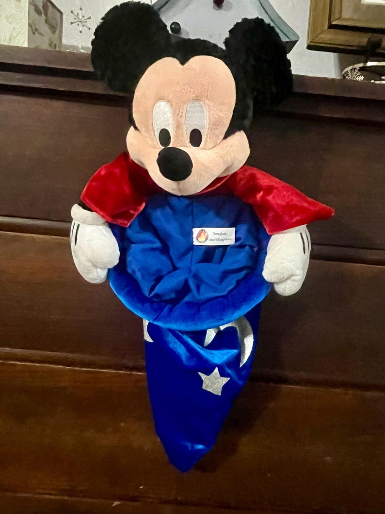Collectible Disney Mickey Mouse Christmas Stocking Stuffed Plush Animal Mickey Mouse & 22 Inch image 4