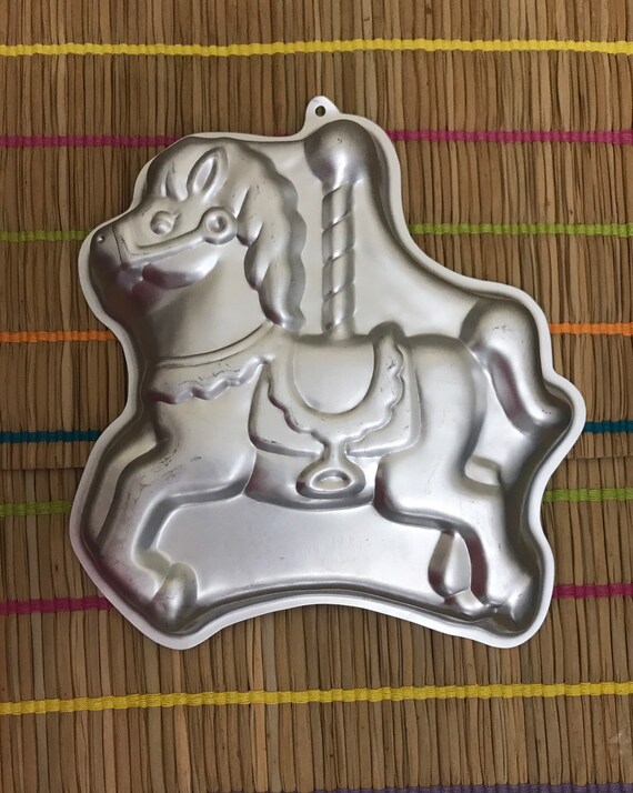 Vintage Carousel Horse 1990 Wilton 2105 6507 Vintage Horse