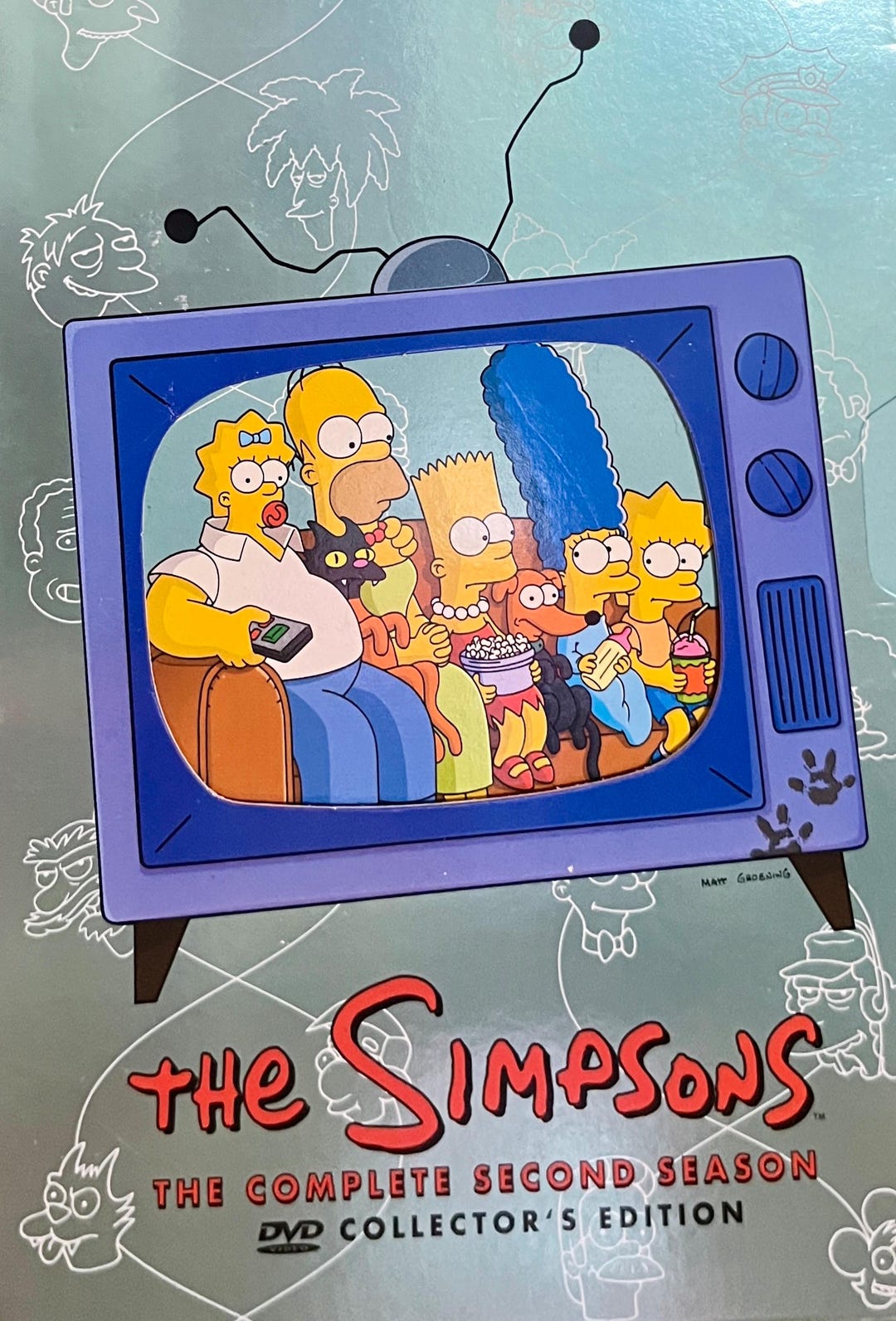 Vintage Simpsons DVD Set The Complete Second Season Collector s vintage-simpsons-dvd-set-the-complete-second-season-collector-s