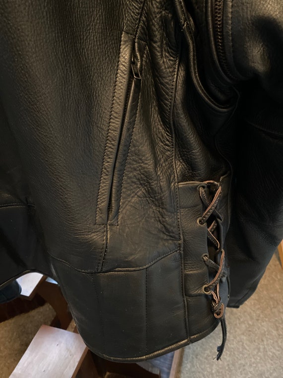 Rare Vintage XXL Ironhorse Leather Motorcycle Jacket … Gem