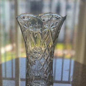スワロフスキー　クリスタル　花瓶 DIAMANTE スワロフスキー バレル型クリスタル花瓶「ブルーム