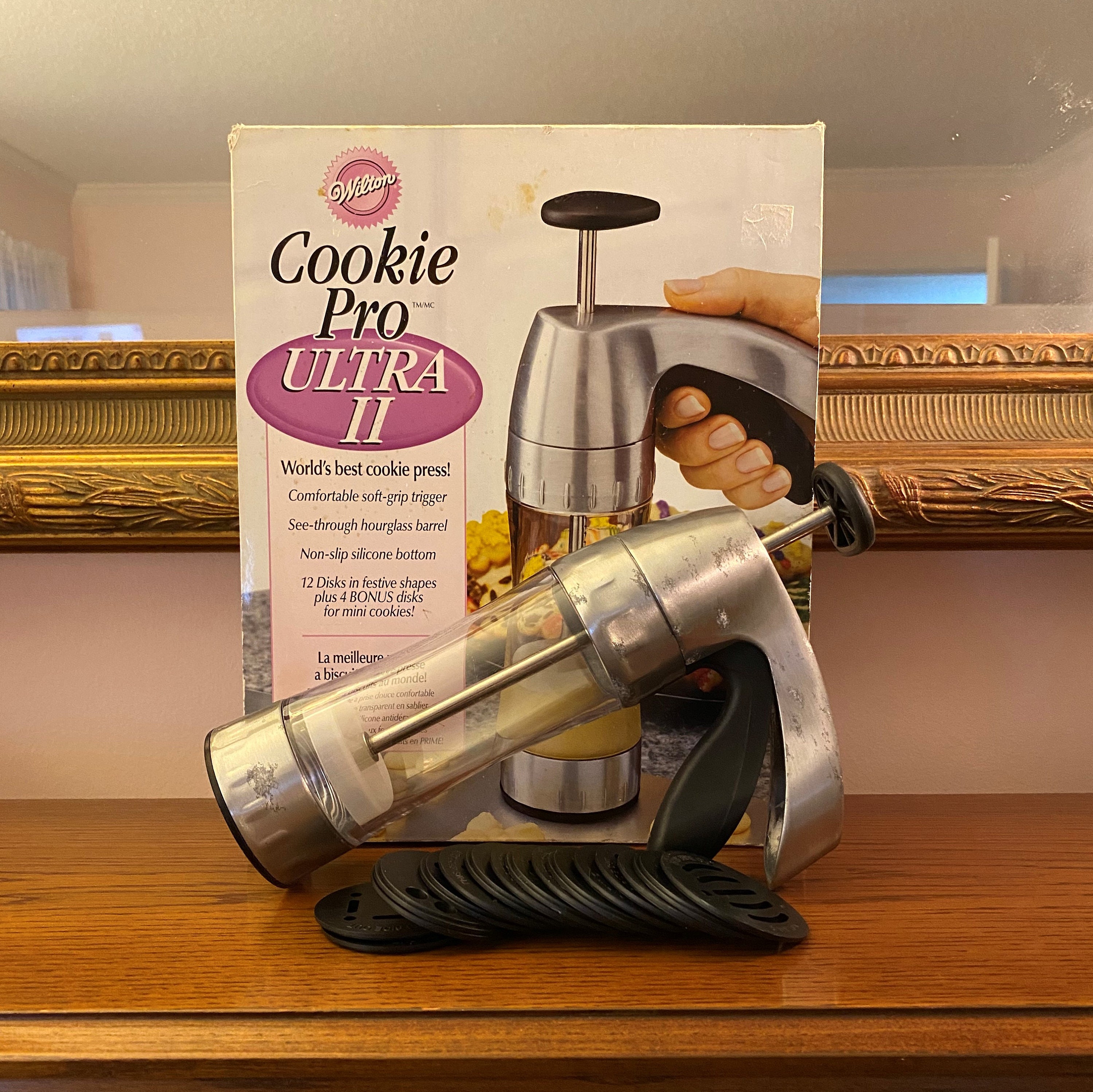 Wilton Cookie Press Pro Ultra II 16 Disc Shapes 12 Spritz 4 Etsy