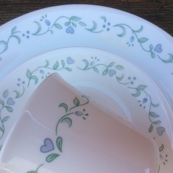 Country Cottage Dishes Corelle Pyrex Corning Dinner Etsy