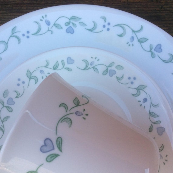 Country Cottage Dishes Corelle Pyrex Corning Dinner Etsy