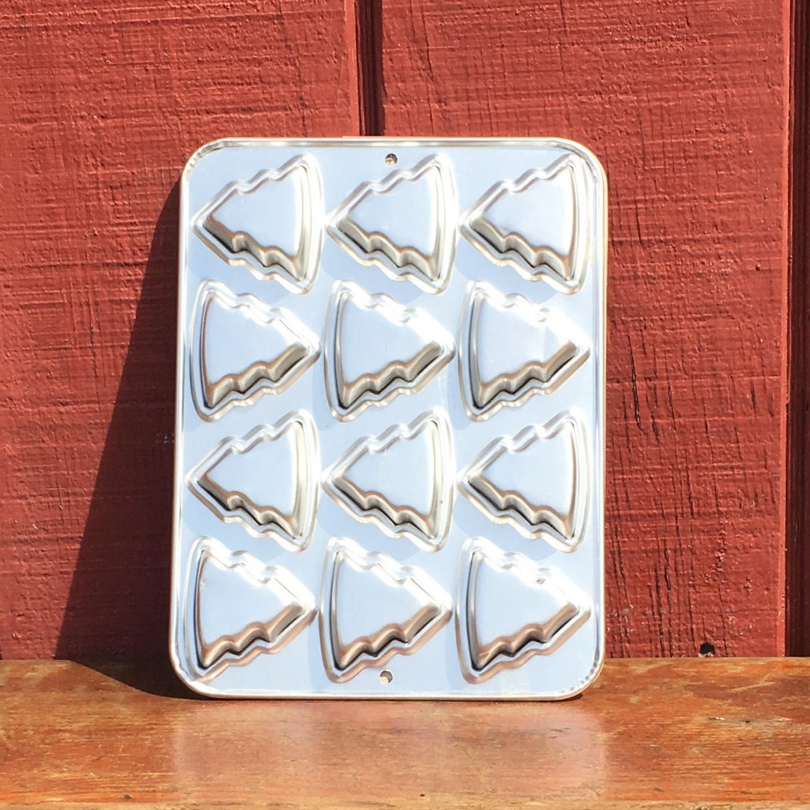 Wilton Petite Christmas Tree 12 Mold Forms Pan 21052463 Etsy