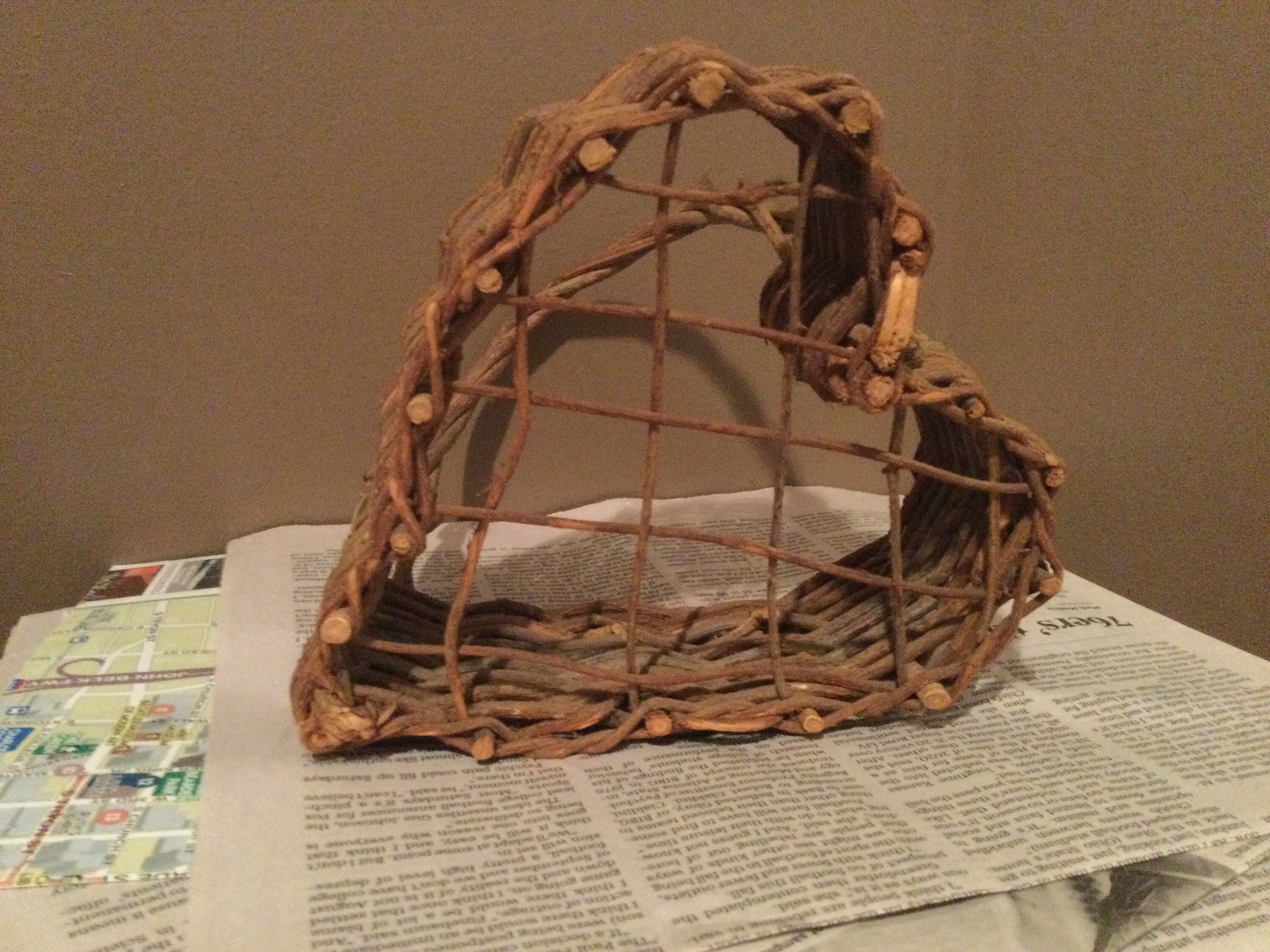 Heart Grapevine Basket / Art Decorating / Get Creative The Etsy