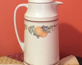 Vintage Corning Corelle Dinnerware: Fruit Pattern Dishes, Mugs, Saucers