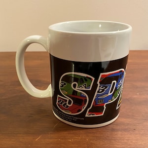 NASCAR SPEED Mug by Sherwood - Coffee Cup - Nascar National Association of Stock Car Auto Racing