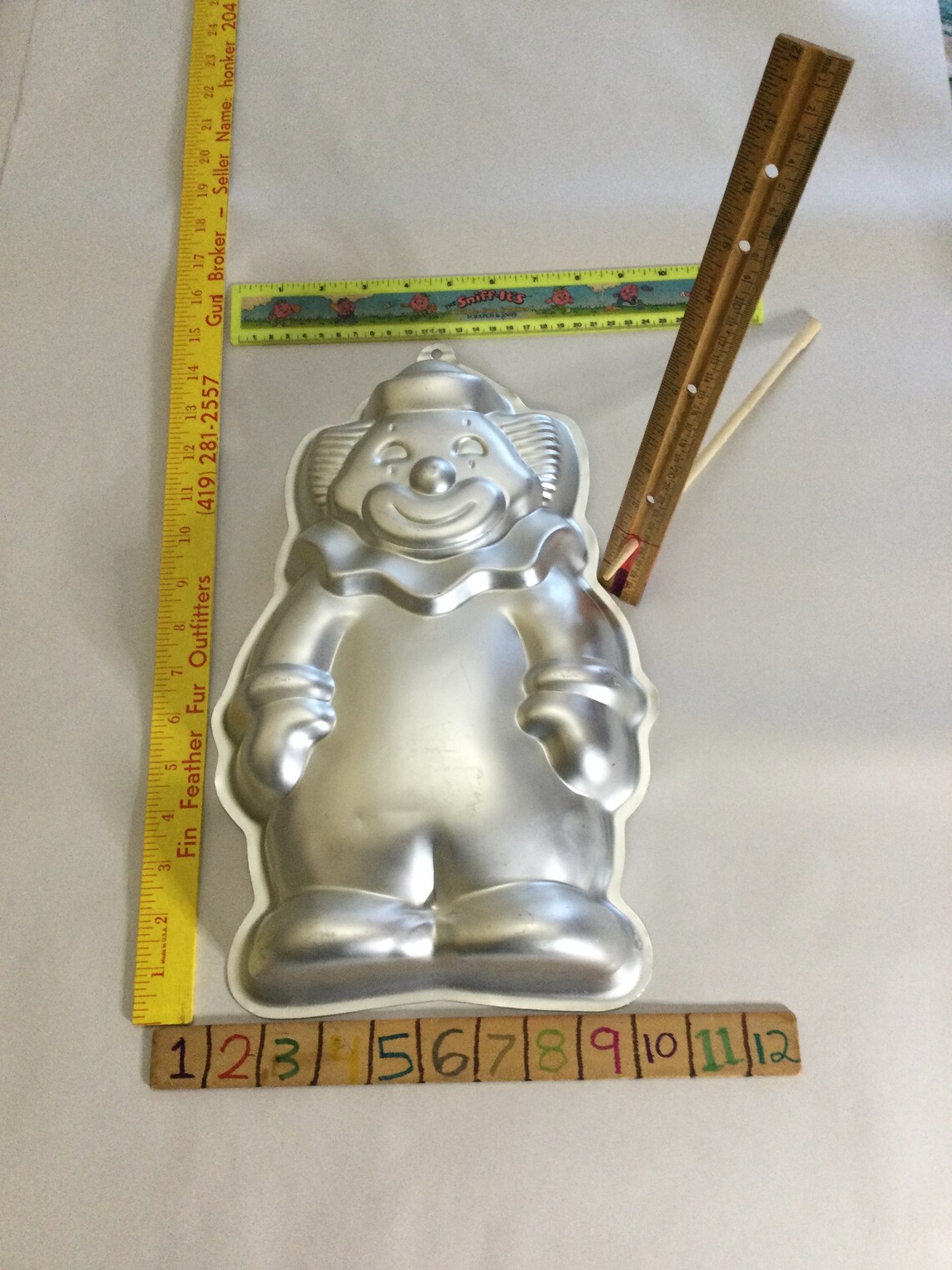 1986 Vintage Wilton Payaso Forma Pan Modelo 2105 9402 / Etsy