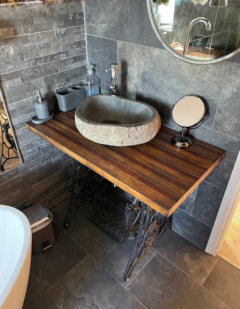 Singer Sewing Machine Table Sink Unit Etsy