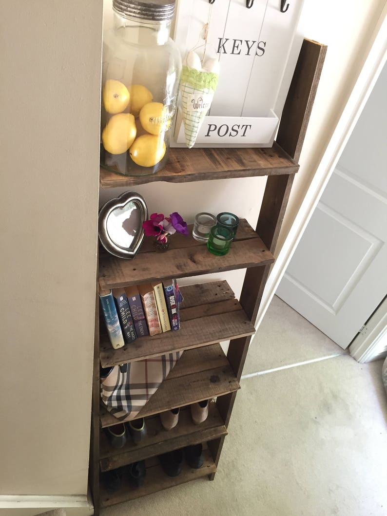 Ladder Shelf Shoe Rack for Storage and Organization Made From Etsy
