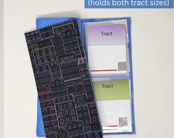 City scape BOTH SIZE tract holder/ tract organizer