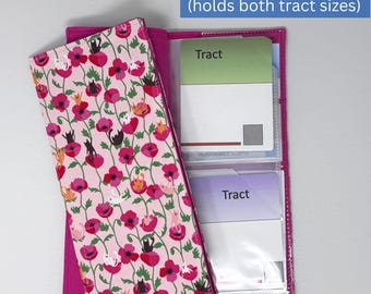 Cats and Flowers BOTH SIZE tract holder/ tract organizer