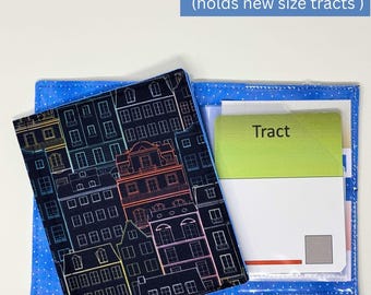 City scape NEW SIZE tract holder/ tract organizer