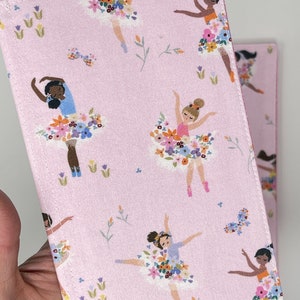 Traktaathouder/traktaathouder voor bloemenballerina met vakken voor uitnodigingen voor vergaderingen en visitekaartjes – JW Ministry organizer