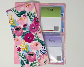 Still Love Pink BOTH SIZE tract holder/ tract organizer