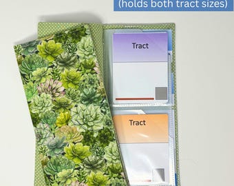Succulents BOTH SIZE tract holder/ tract organizer