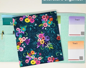 Blooming poppies literature organizer JW ministry organizer, pioneer gift