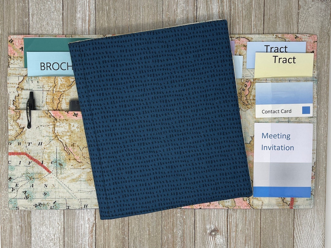 Dash Map Literature Organizer JW Ministry Organizer, Pioneer Gift Etsy