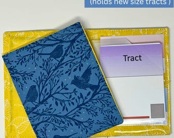 Dusk Flight- NEW SIZE tract holder/ tract organizer