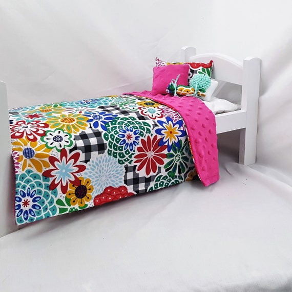 American Girl Maplelea 18 In Doll Bedding Comforter Set With Etsy