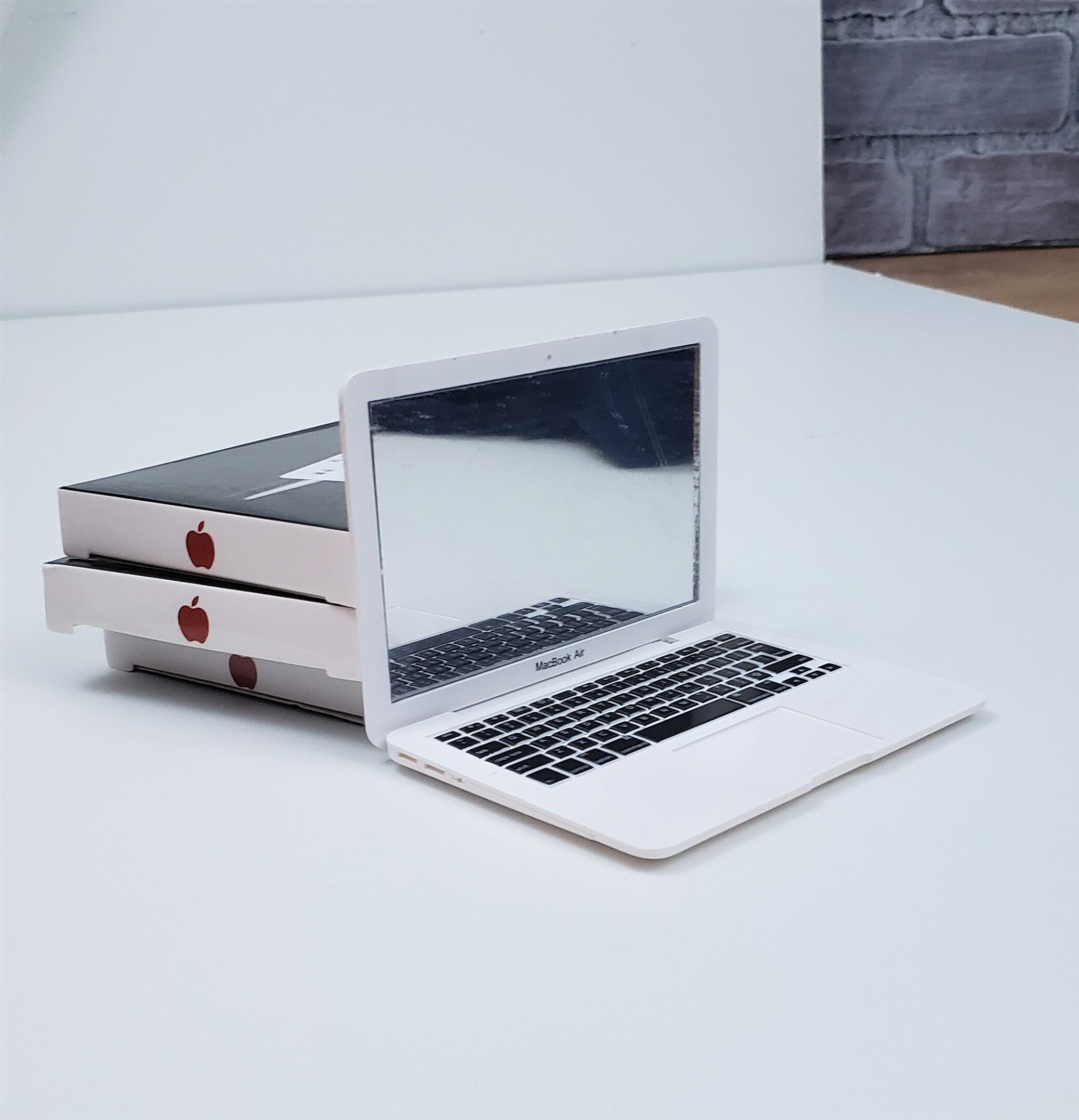 Doll Silver Laptop Computer American Girl, Maplelea, 18 inch Doll