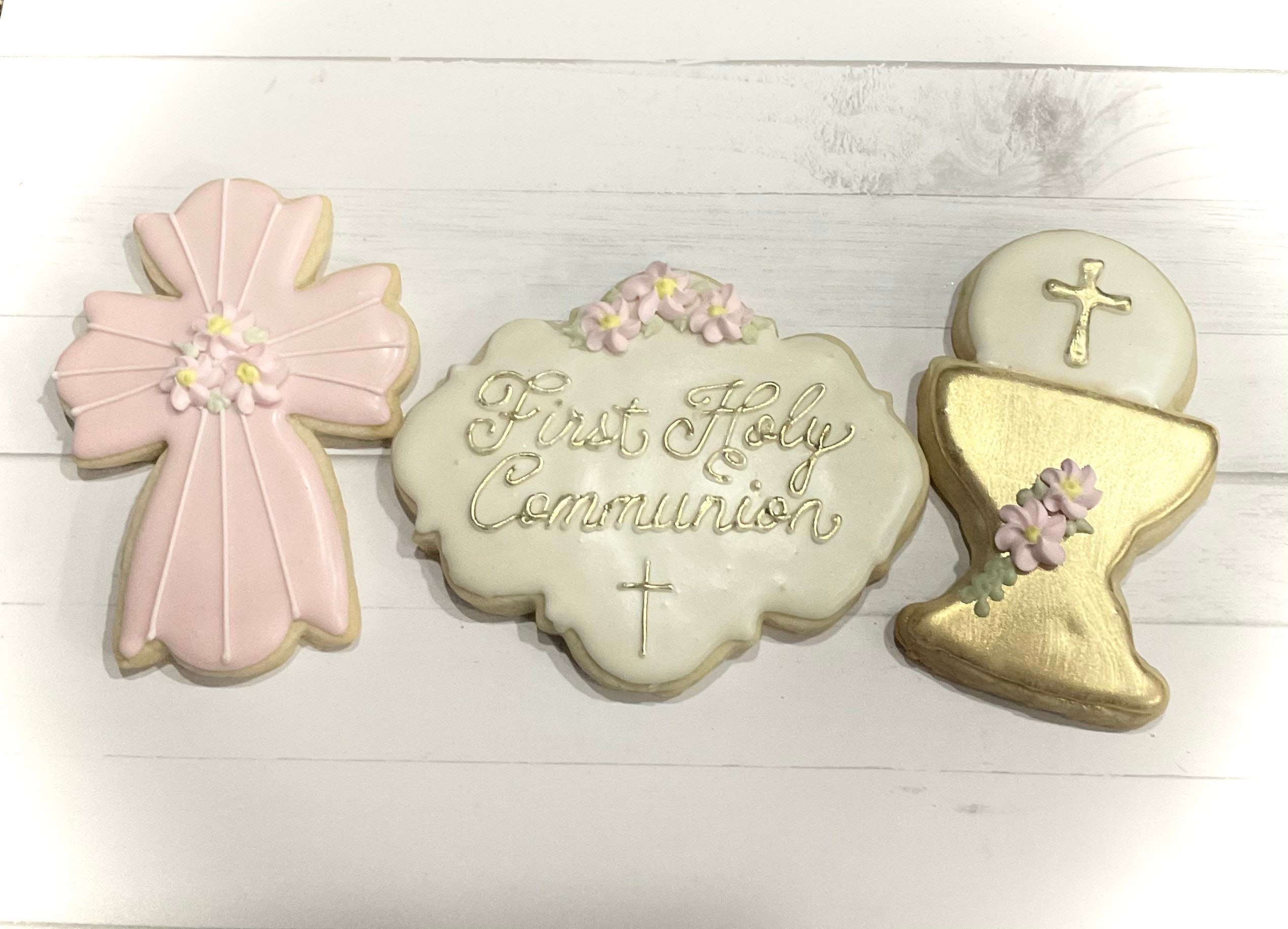 Communion Cookies - Etsy