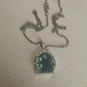 Ciondolo Hobbit / Per gli appassionati del Signore degli Anelli / Magico / Messaggio nascosto / Originale / Bilbo Baggins bronze